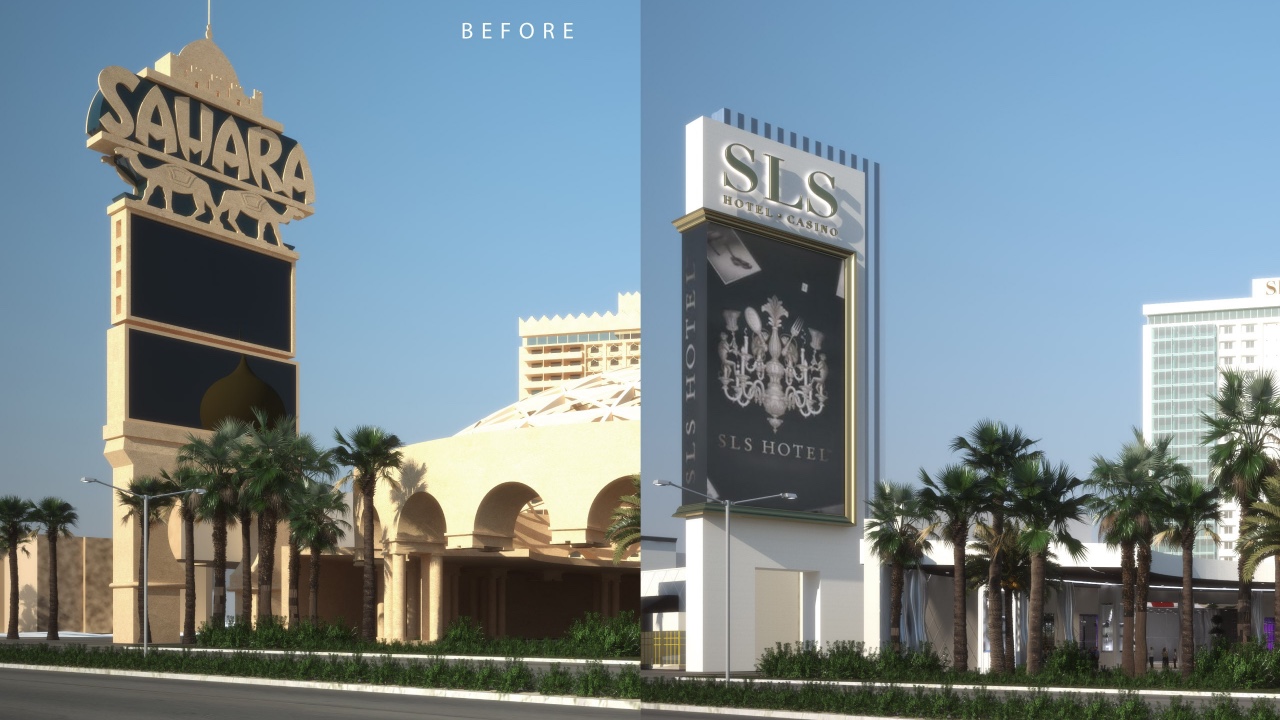 Investor video showcasing the iconic Sahara Hotel & Casino in Las Vegas.