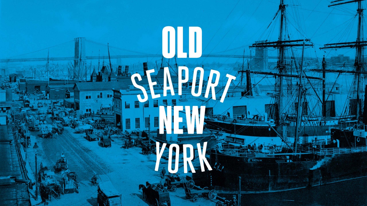 Old seaport in New York.