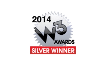2014 w3 awards silver winner.