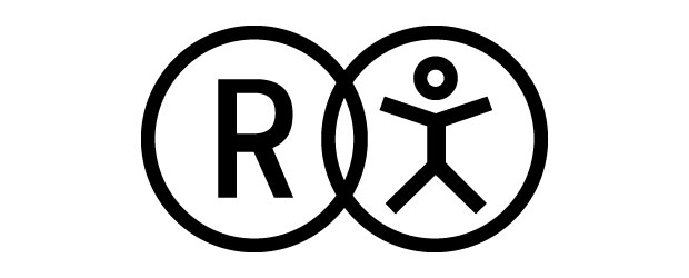 A black and white logo with the words rx and x.