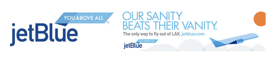 JetBlue Ads examples