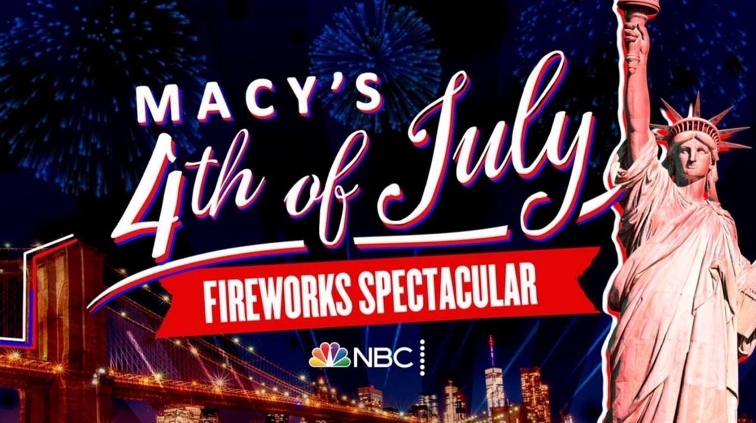 Macy's 4th of july fireworks spectacular.