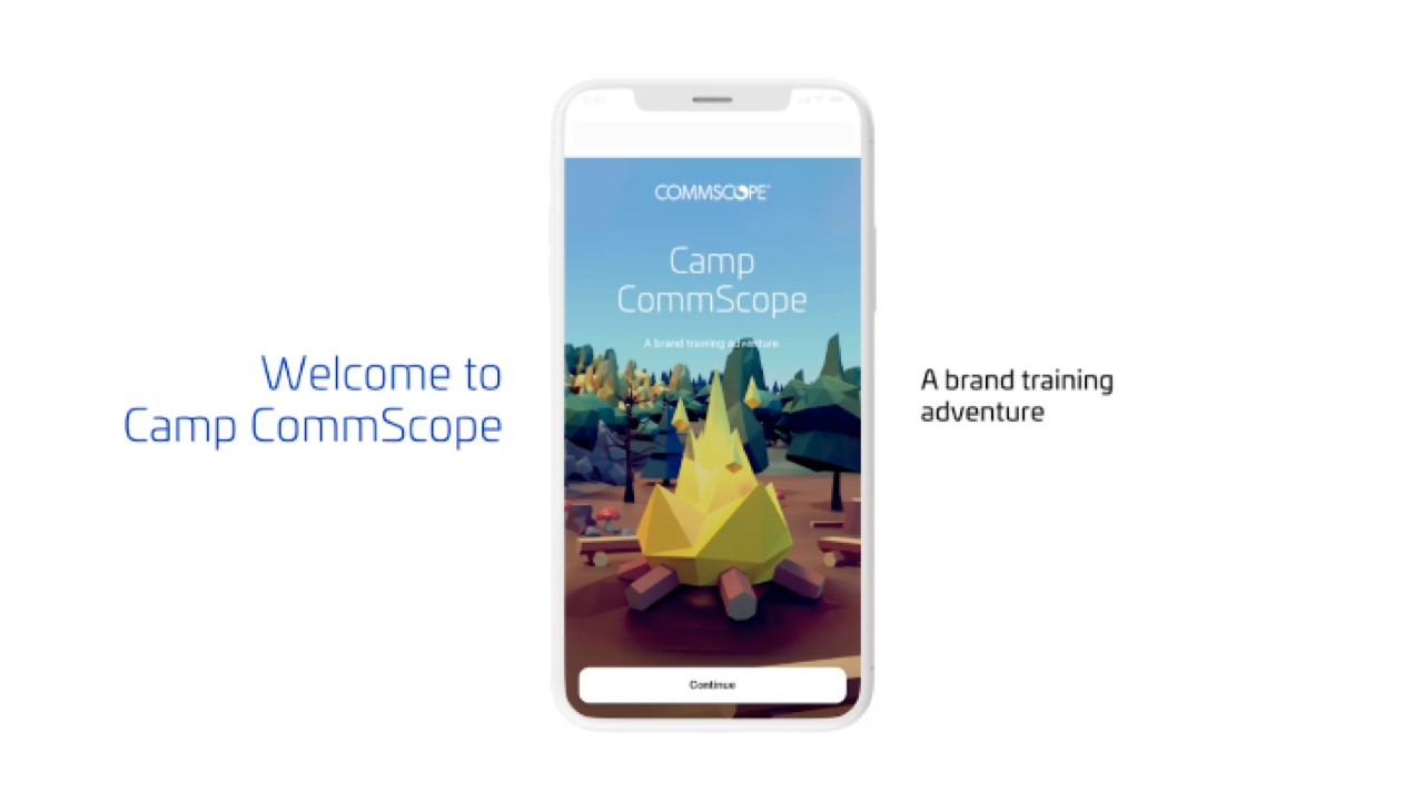A Brand Training Adventure, Camp CommScope Case Study