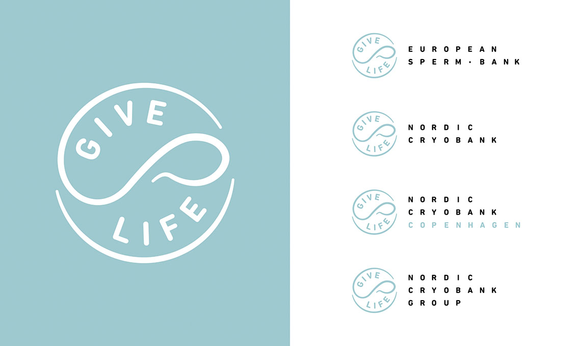 Brand refresh for give life.