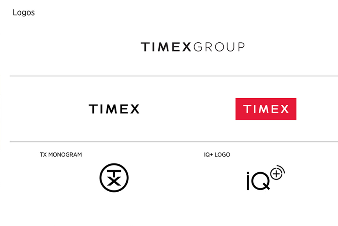 Timex group logos - Showcasing an American Icon.