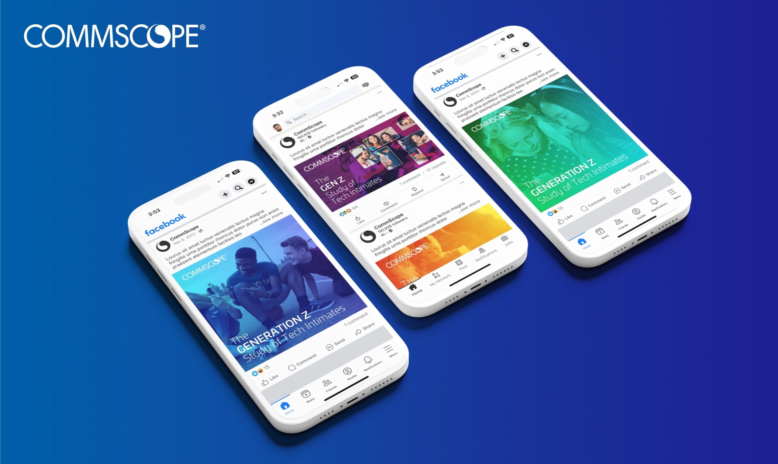 Social Media Campaigns Developed for Commscope